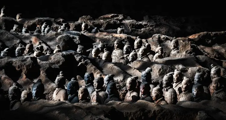 terracotta warriors