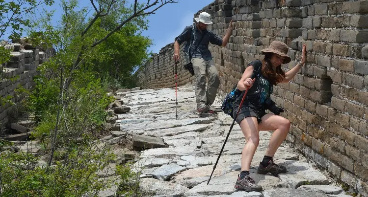 hike on Jiankou Great Wall