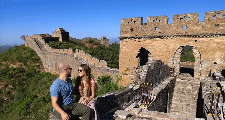 take great picture in Jinshanling