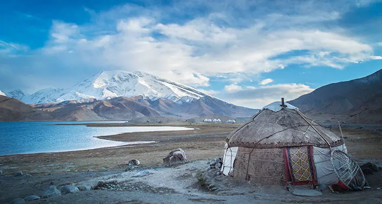 scenery on the Pamirs