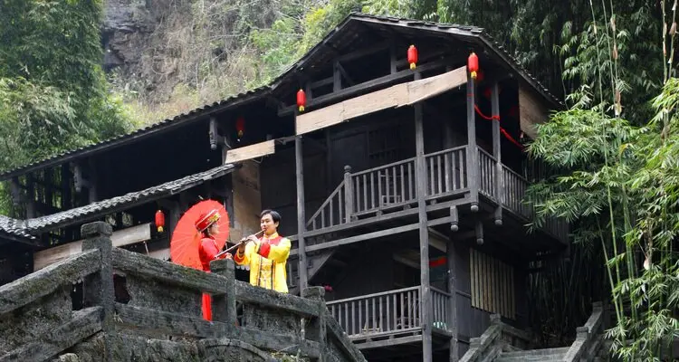 Ancient towns along Yangtze River