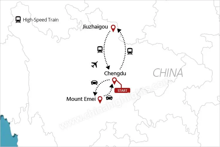 cht-sc-01 Tour Map