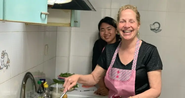 cook at the chef's house