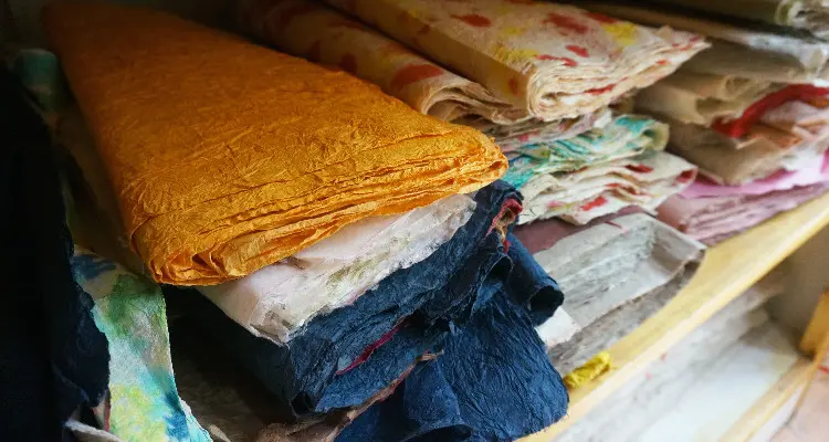 Various Kinds of Handmade Paper