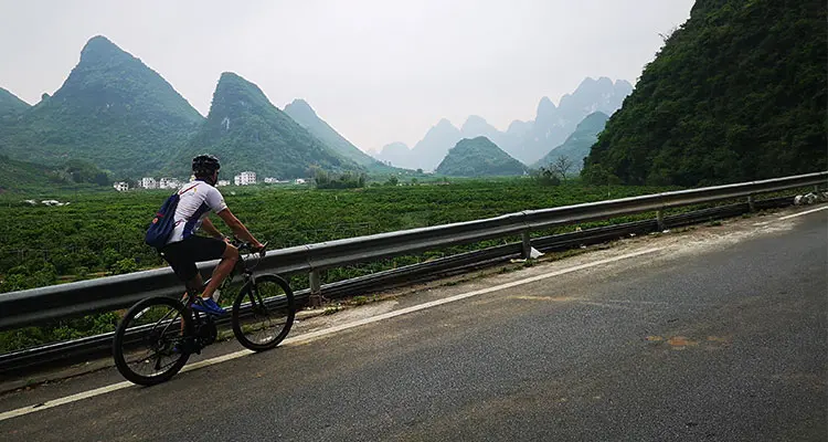 Tour of Guangxi bicycle-race track
