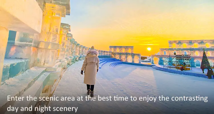 Enjoy the Amazing Atmosphere of Harbin Ice and Snow Festival