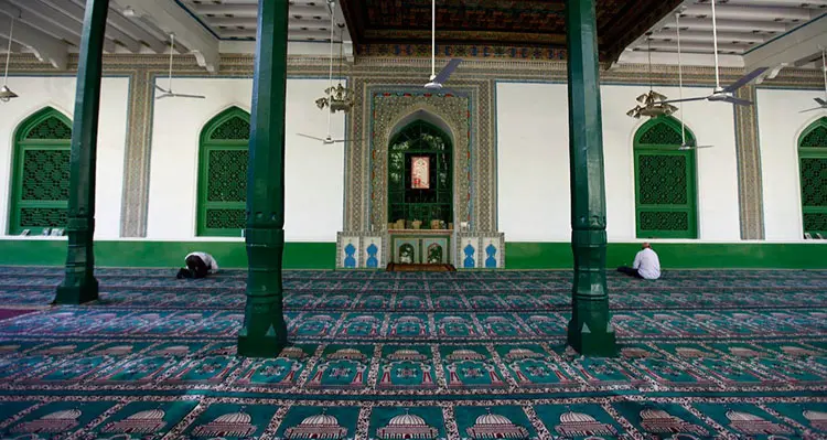 the mosque in Kashgar