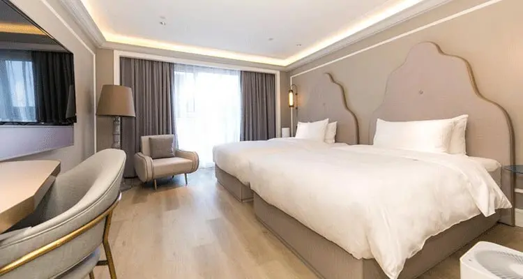 hotel room in Turpan