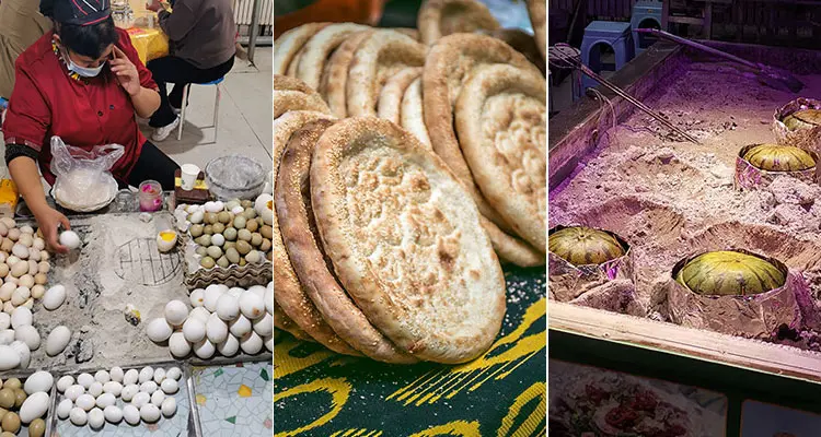 Xinjiang snacks in the night market