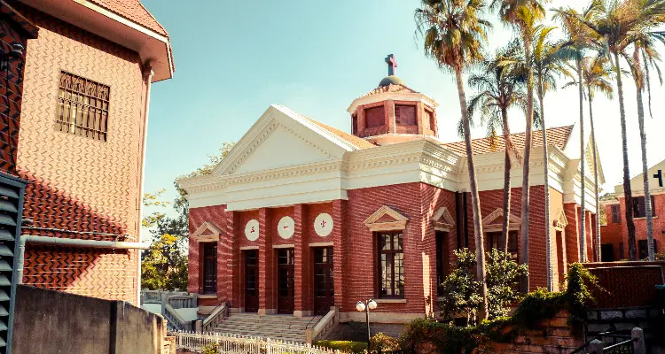 the building on Gulangyu island