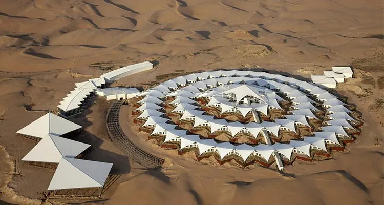 hotel room in Turpan