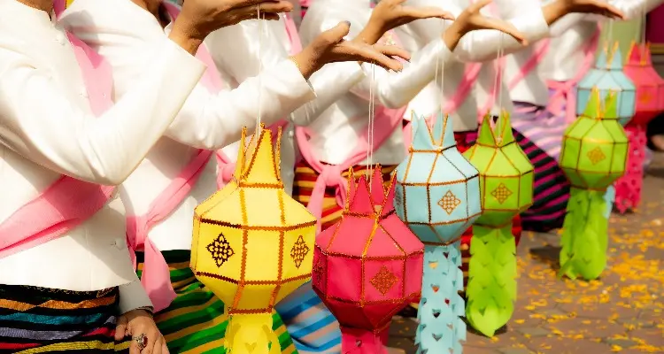lantern festival in Sukhothai