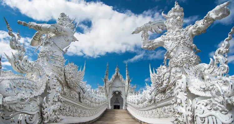Chiang Rai's white temple