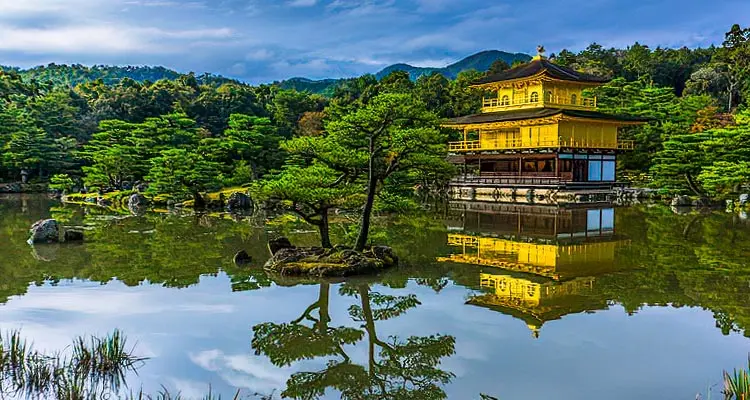 Kinkakuji Temple in Kyoto