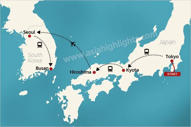 japan & south Korea family tour