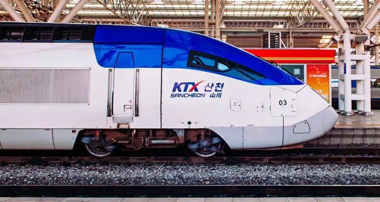 KTX, South Korean High-speed bullet train