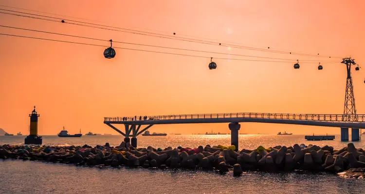 Songdo Cable Car in Busan