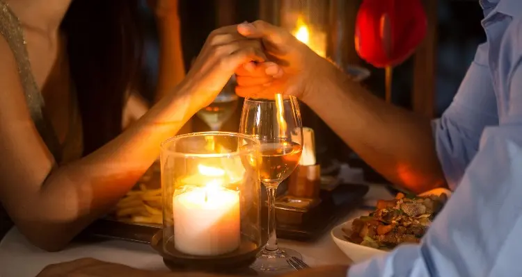 Bali romantic dinner