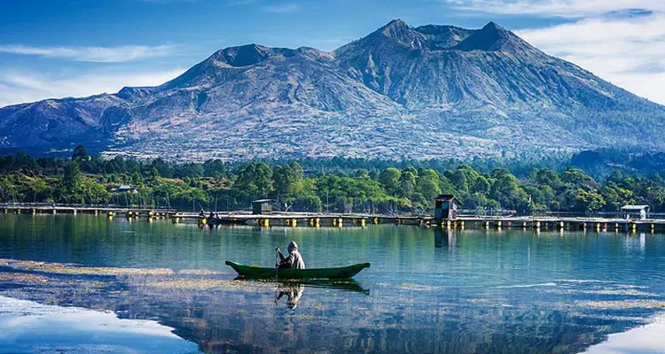 Mount Batur and Lakes