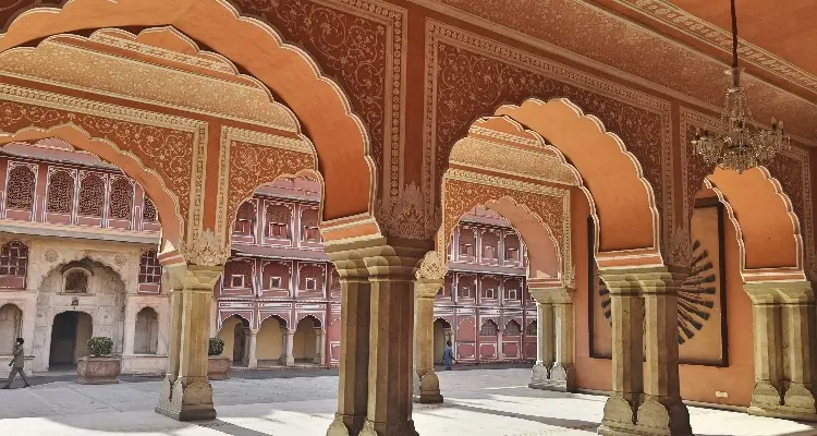 pink palace in Jaipur