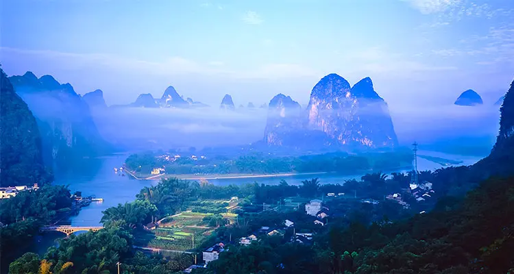 The Li River of Guilin,China