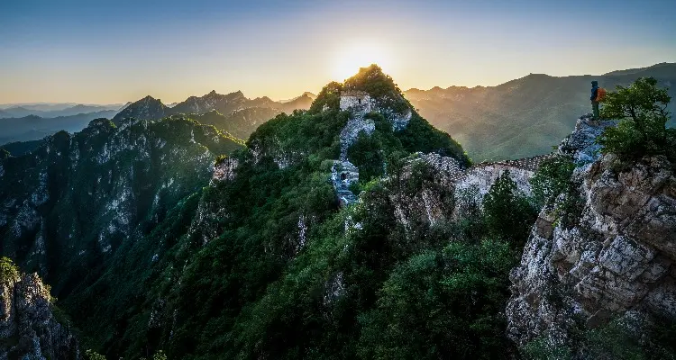 The Majestic Jiankou Great Wall